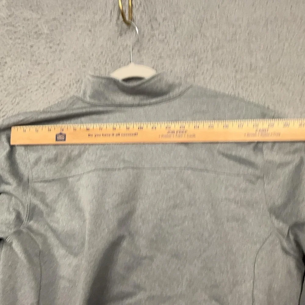 The North Face Pullover Mens XL Gray 1/4 Zip Chest Pocket‎ Fleece Hiking Top